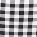 Pin-Up Style Black & White Gingham Swim Bottom - Unique Vintage - Womens, SWIM, BOTTOM