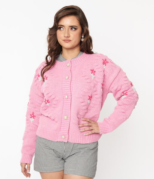 トップス (Rose)Heve bubbly 2way cable cardigan Oversized Chunky Cardigan – Free The Roses
