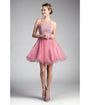 Cinderella Divine  Rose Beaded Lace Ballerina Homecoming Dress
