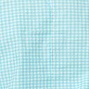 Sky Blue Gingham Scalloped Top & Pants Set - Unique Vintage - Womens, BOTTOMS, ROMPERS AND JUMPSUITS