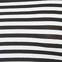 Smak Parlour Black & White Stripe Ruffle Tank Top - Unique Vintage - Womens, HALLOWEEN, TOPS