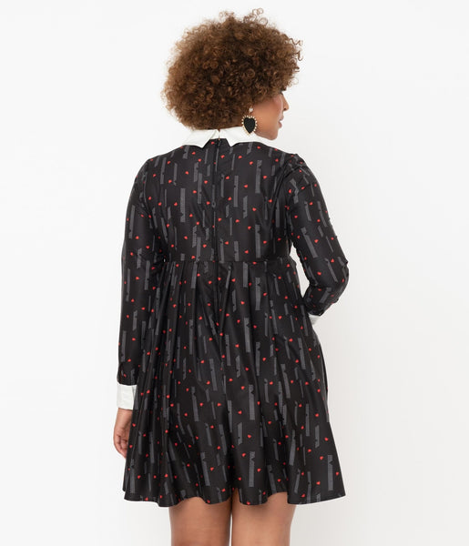Whistles mia heart print dress top