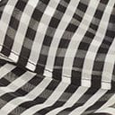 Unique Vintage Black & White Stripe Hair Scarf - Unique Vintage - Womens, ACCESSORIES, HAIR
