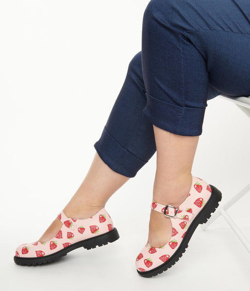 Vintage mary jane shoes discount flats