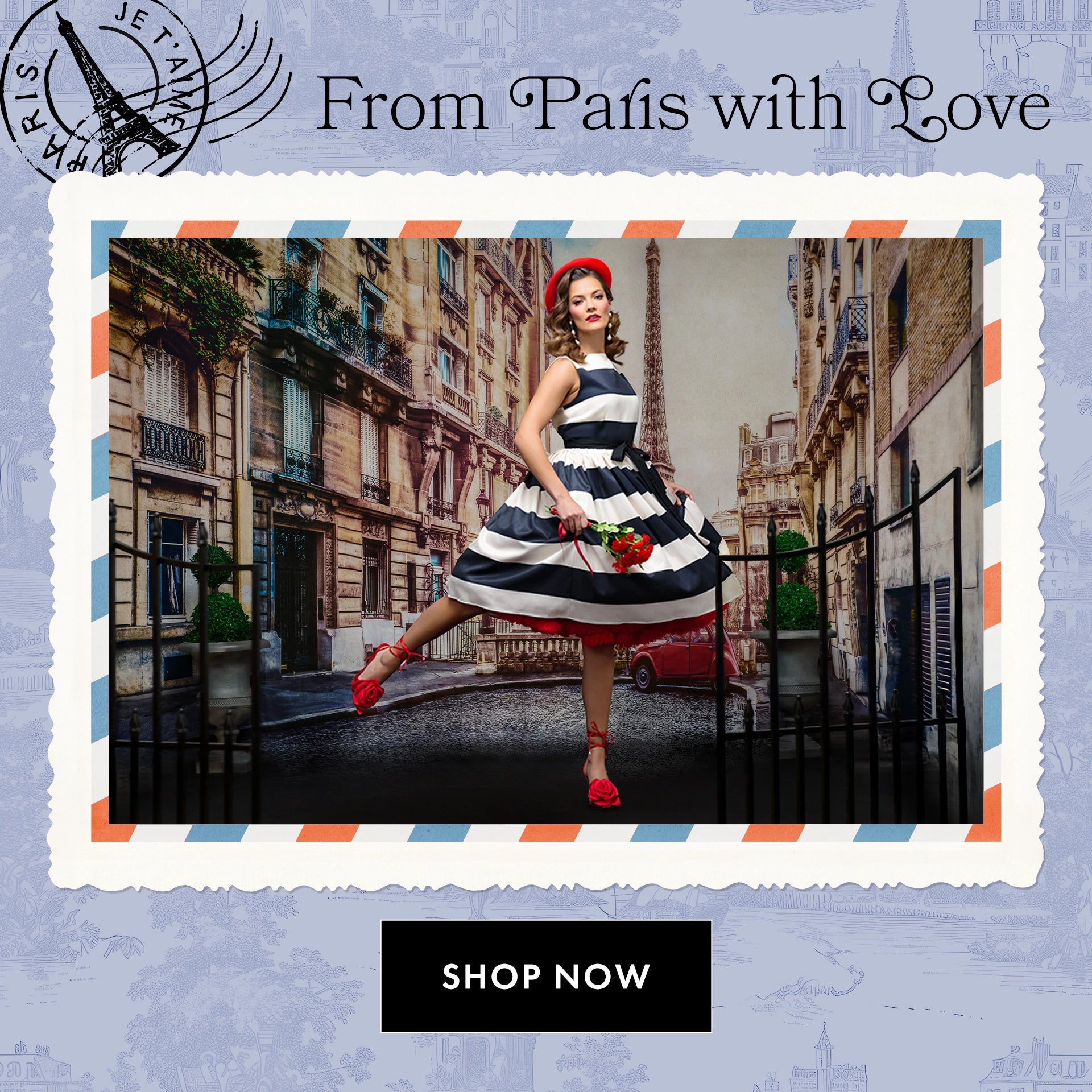 From Paris with Love. Shop Parisian Inspired Outfits