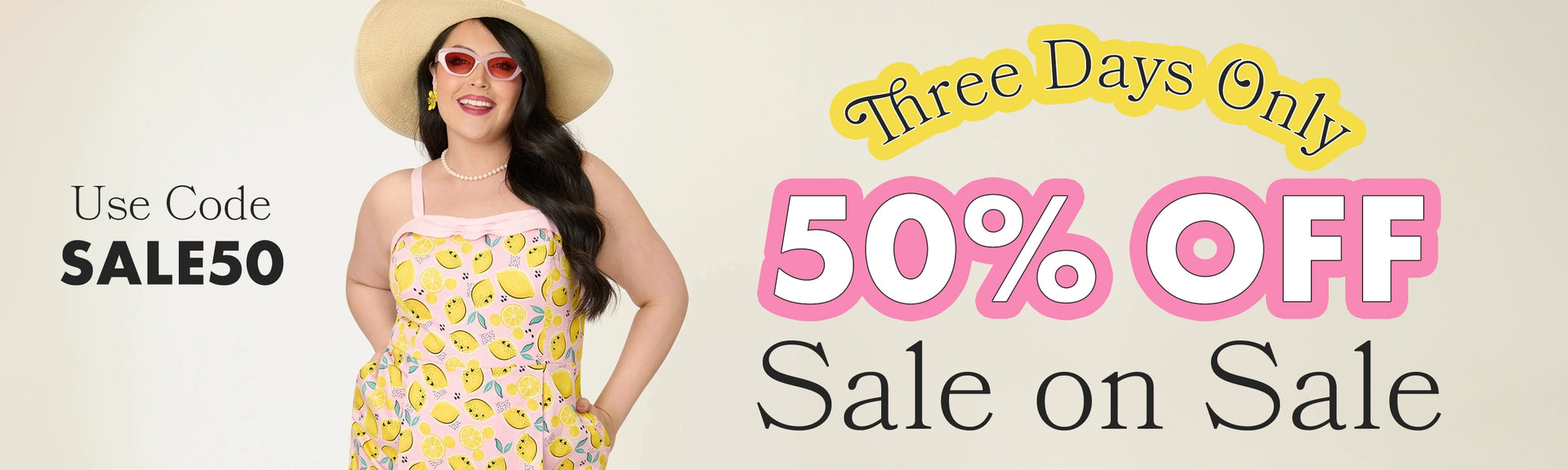 Take an extra 50% Off Sale on Sale