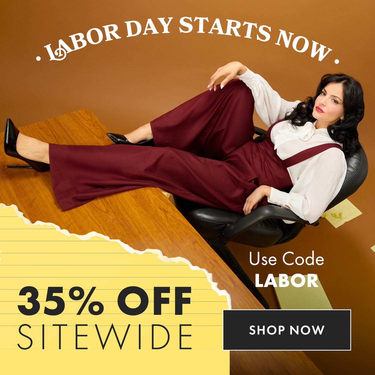 Shop the Labor Day Sale for 35% Off Site wide with code LABOR