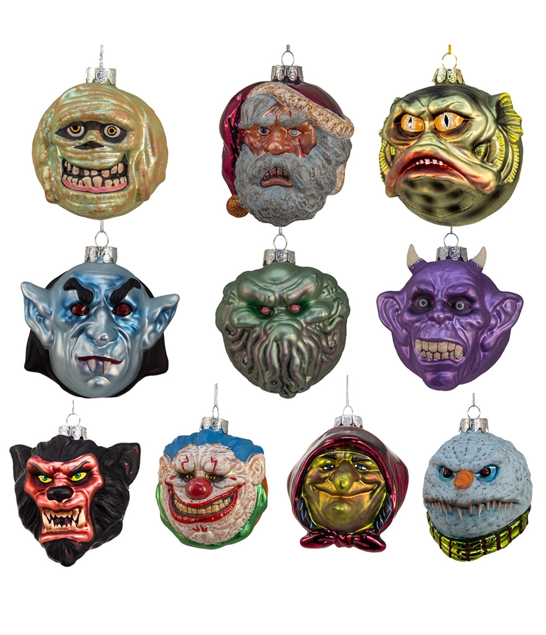 10 Glass Gorenaments Assortment - Unique Vintage - Womens, ACCESSORIES, GIFTS/HOME