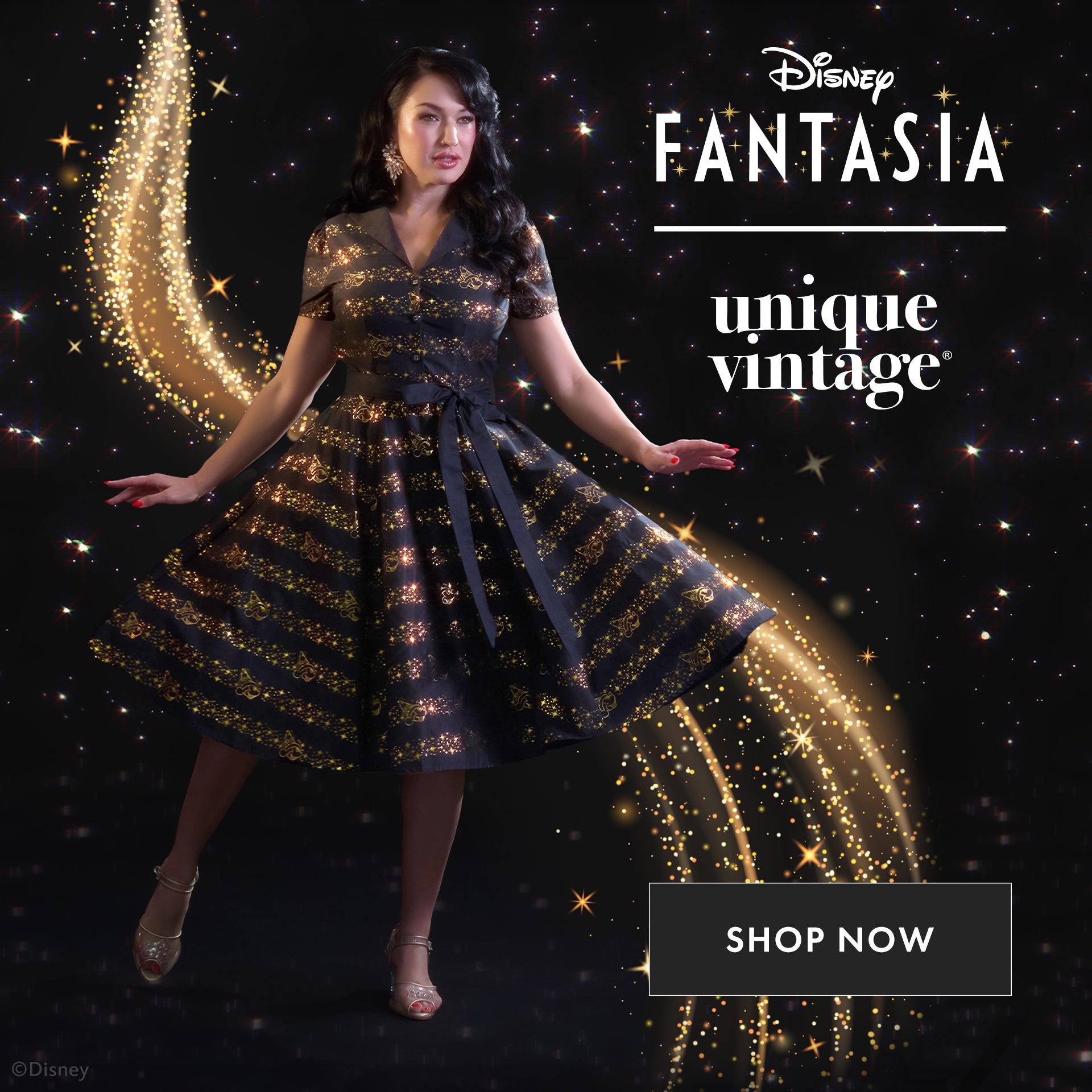 Disney's Fantasia Collection by Unique Vintage