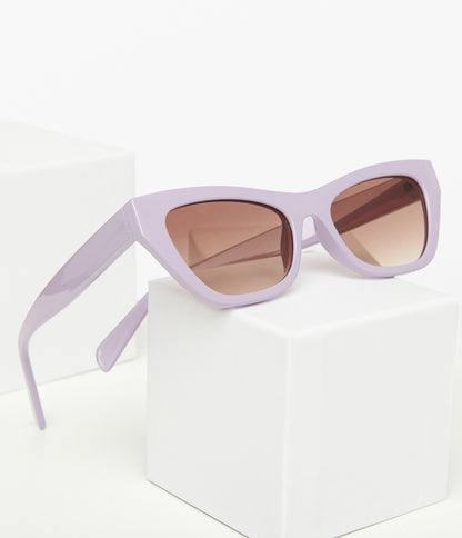 1950s Purple Cat Eye Sunglasses - Unique Vintage - Womens, ACCESSORIES, SUNGLASSES