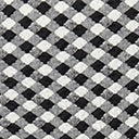 Unique Vintage Black & White Gingham Daphne Swim Bottoms