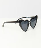 Unique Vintage Black Heart Sunglasses - Unique Vintage - Womens, ACCESSORIES, SUNGLASSES