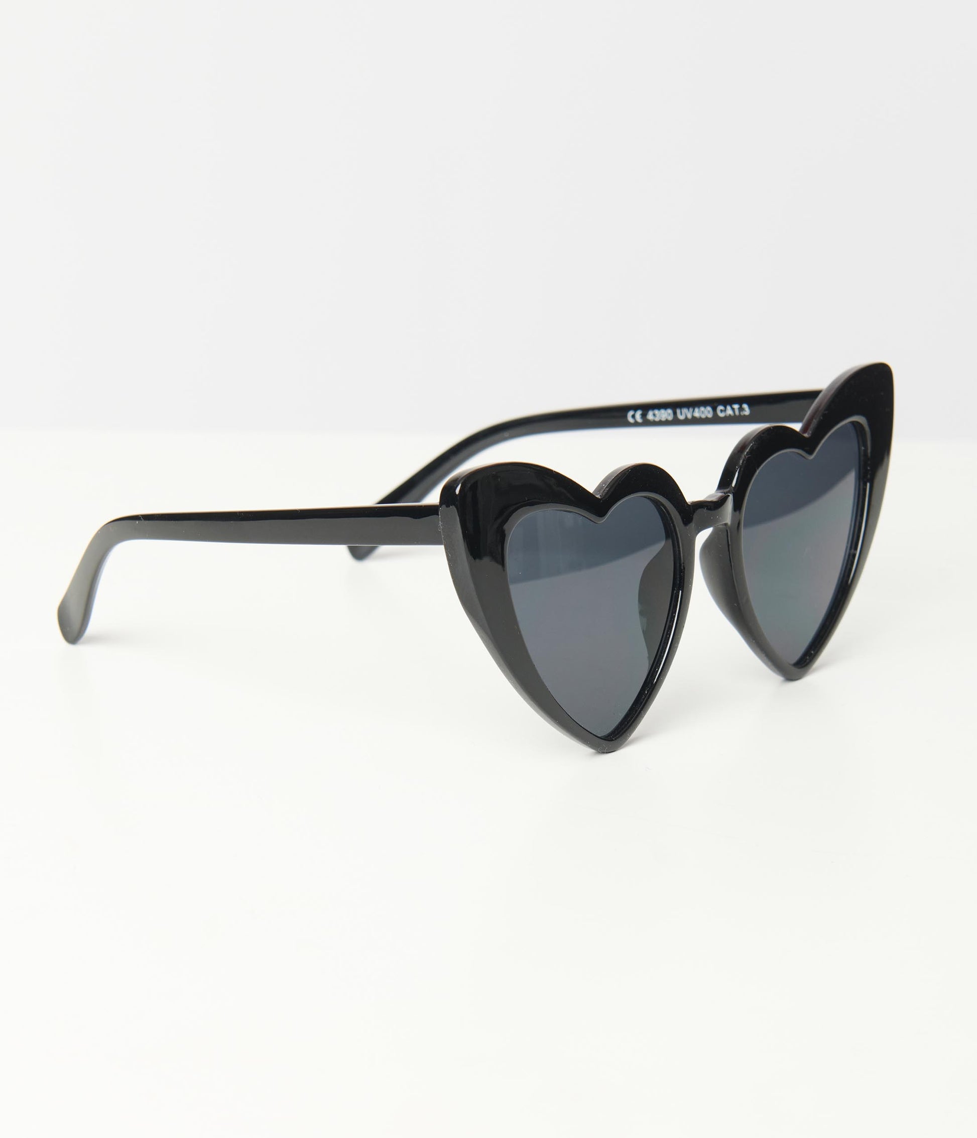 Unique Vintage Black Heart Sunglasses - Unique Vintage - Womens, ACCESSORIES, SUNGLASSES