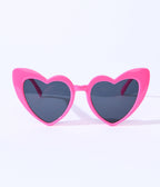 Unique Vintage Hot Pink Heart Sunglasses - Unique Vintage - Womens, ACCESSORIES, SUNGLASSES