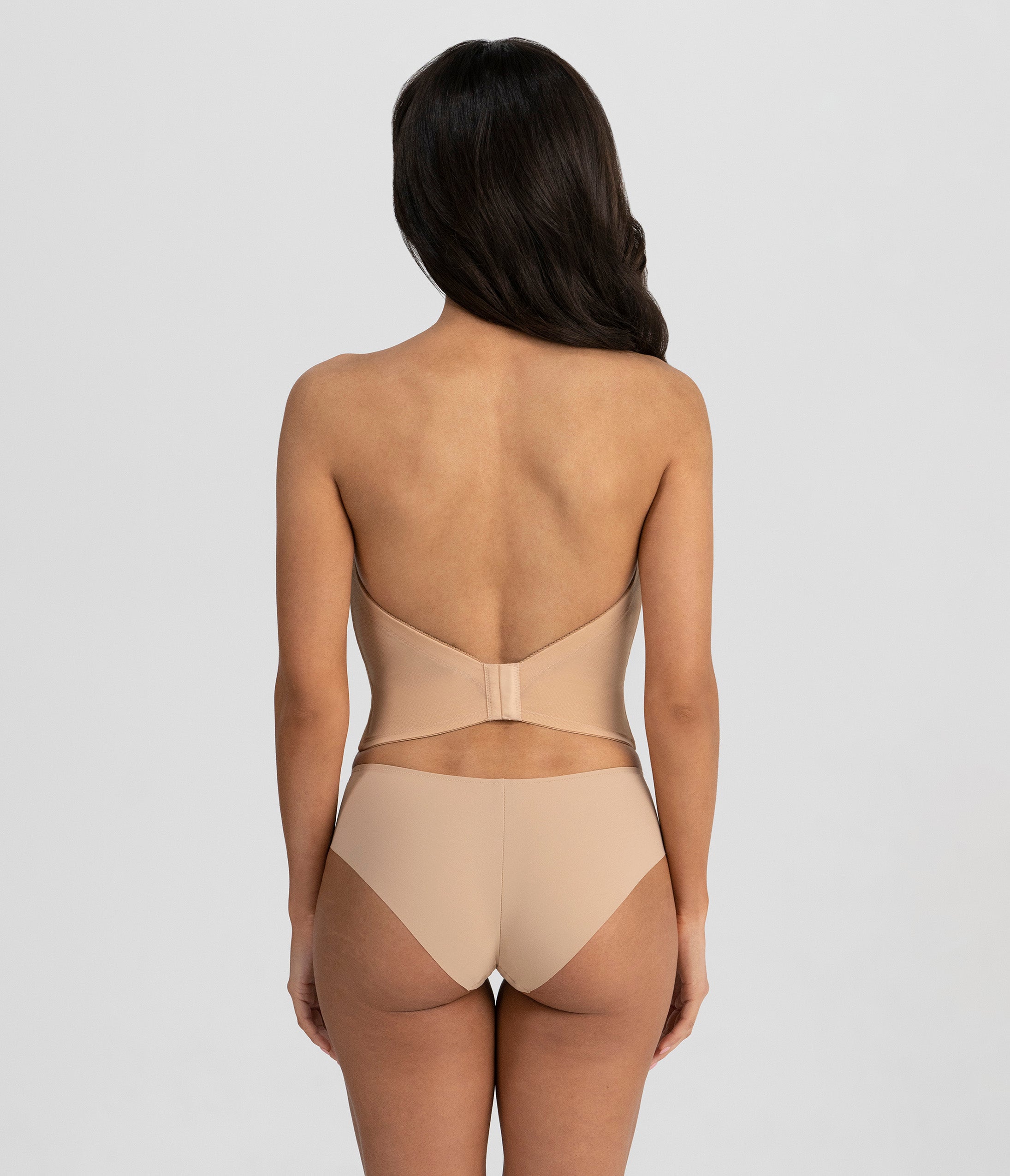 Mocha V-Wire Backless Strapless Valerie Bridal Bra