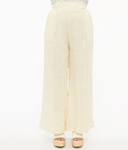 1970s Ivory Wide Leg Pants