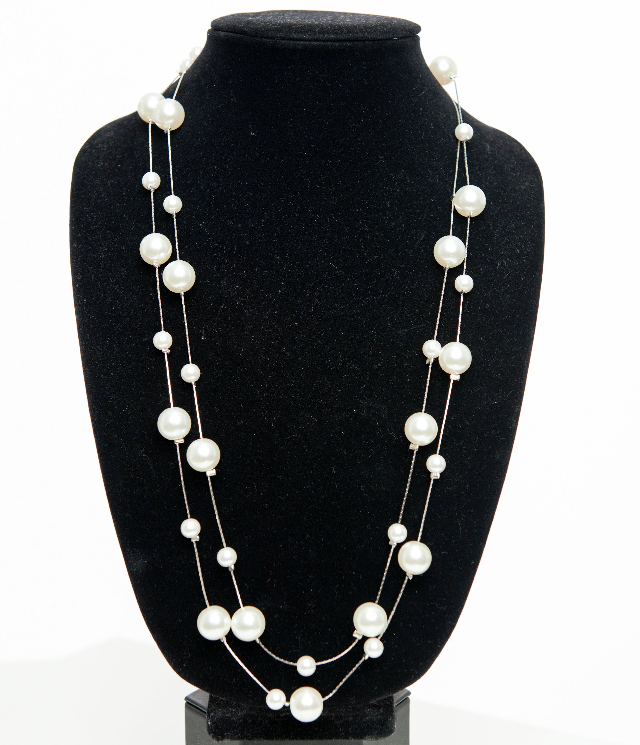 Unique Vintage 60" Long Pearl Necklace - Unique Vintage - Womens, ACCESSORIES, FLAPPER