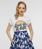 Don't Be A Dick Rainbow Unisex Graphic Tee