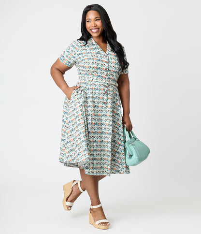 Royal Monk Plus Size Purrrfect Bella Swing Dress