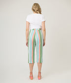Royal Monk Lollipop Stripe Esme Capri Pants