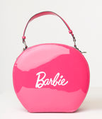 Barbie x Unique Vintage Pink Leatherette Circle Bag