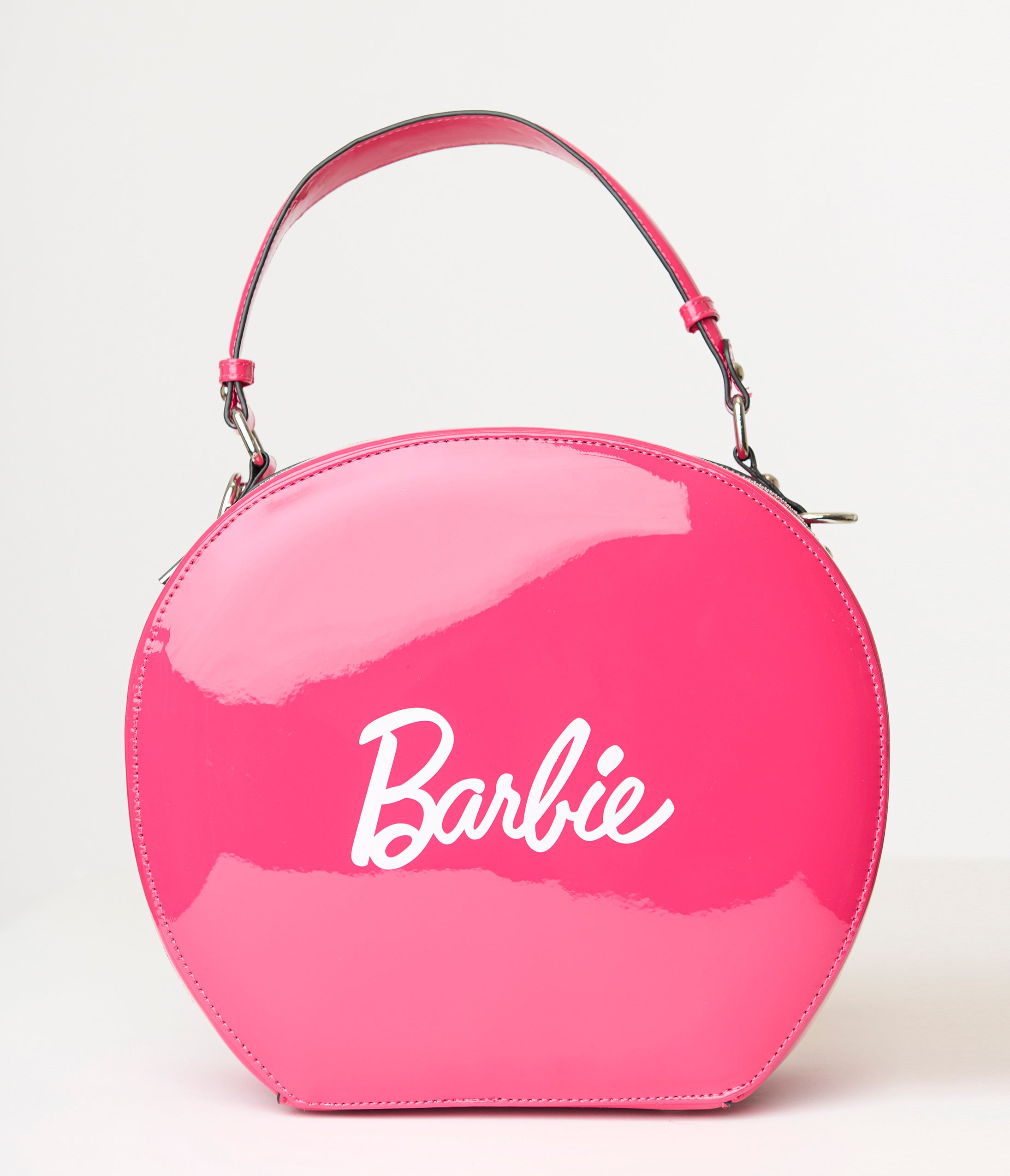 Barbie x Unique Vintage Pink Leatherette Circle Bag