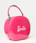 Barbie x Unique Vintage Pink Leatherette Circle Bag