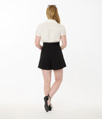 Unique Vintage Black Joyce Shorts