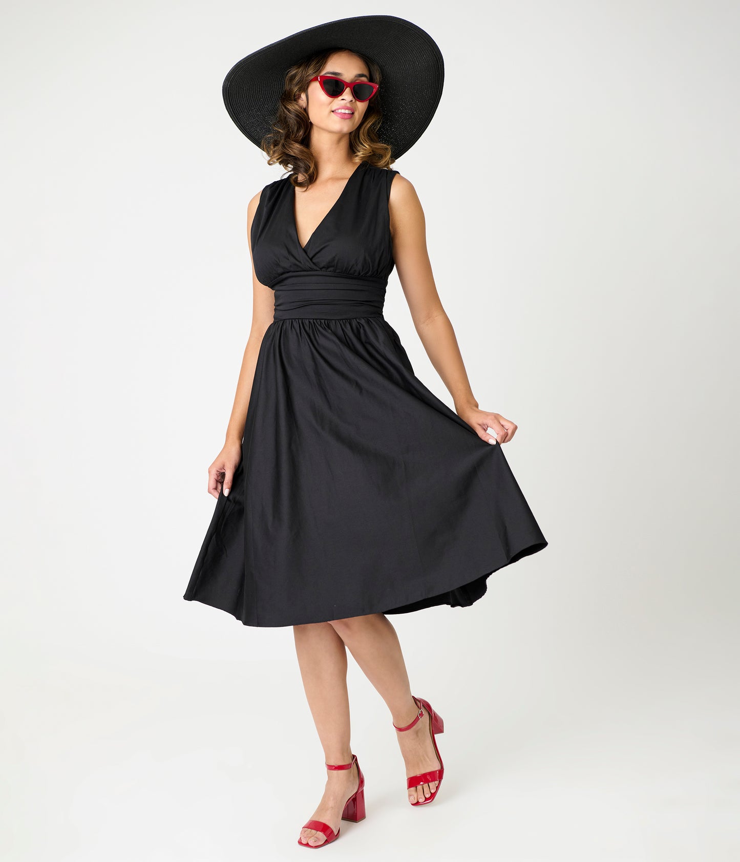 Timeless London Black Candace Swing Dress