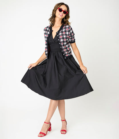 Timeless London Black Candace Swing Dress