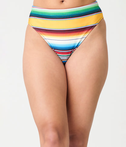 Yeehaw Mustard Serape Bikini Bottom