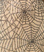 Smak Parlour Plus Size Nude Spiderweb Sequin Faux Wrap Diane Maxi Dress