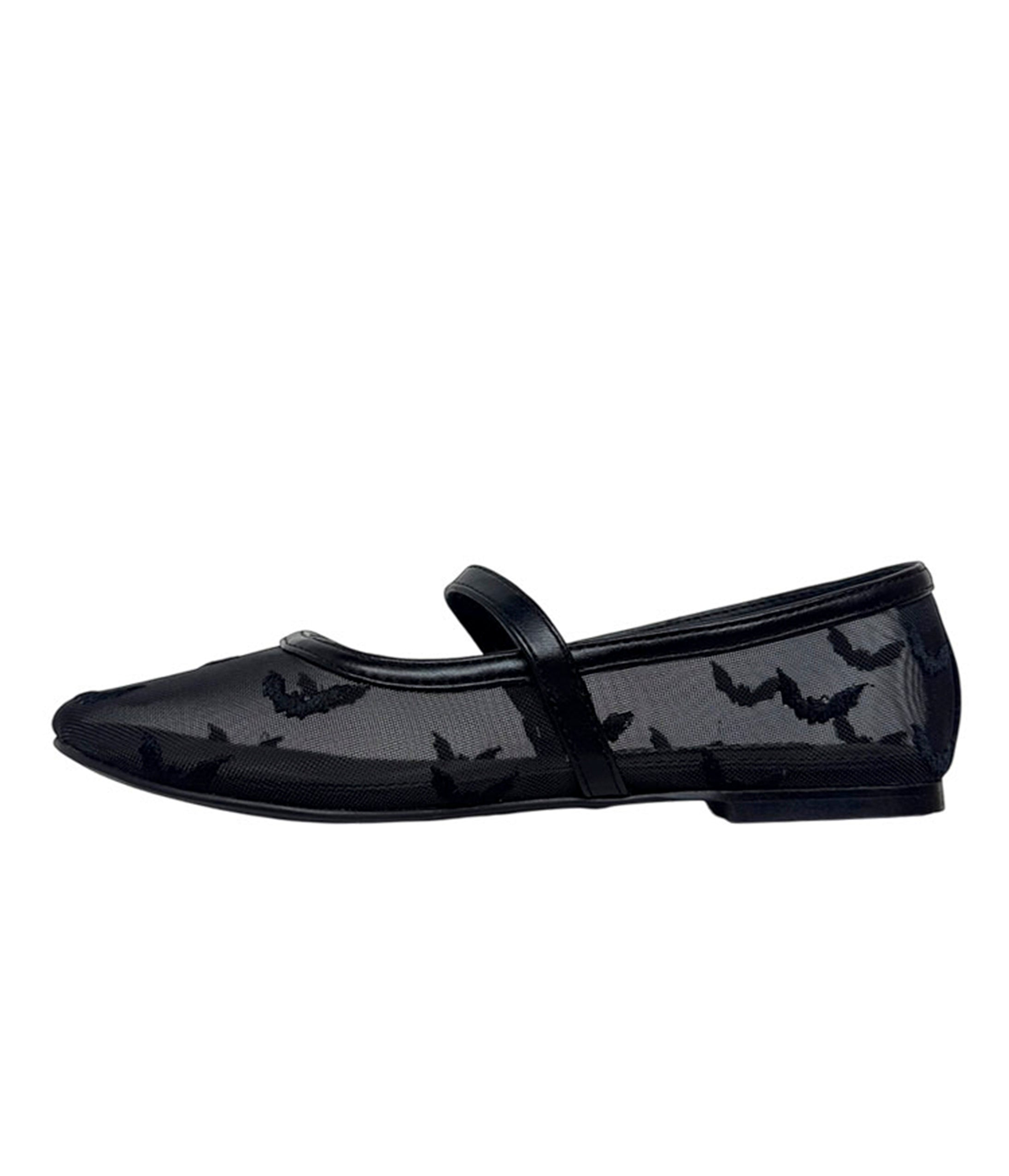 Black Helena Bats Flats