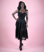 Mortisha x Elle Rebel Black Maila Dress