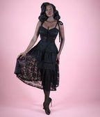 Mortisha x Elle Rebel Black Maila Dress