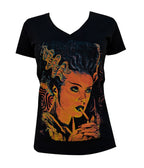Monster Love The Bride Women's V-neck Graphic Tee