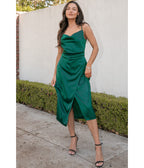 Emerald Emma Midi Dress