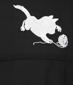 Banned Black & White Cat Sophie Blouse