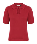 Banned Burgundy Cotton Rosanna Sweater