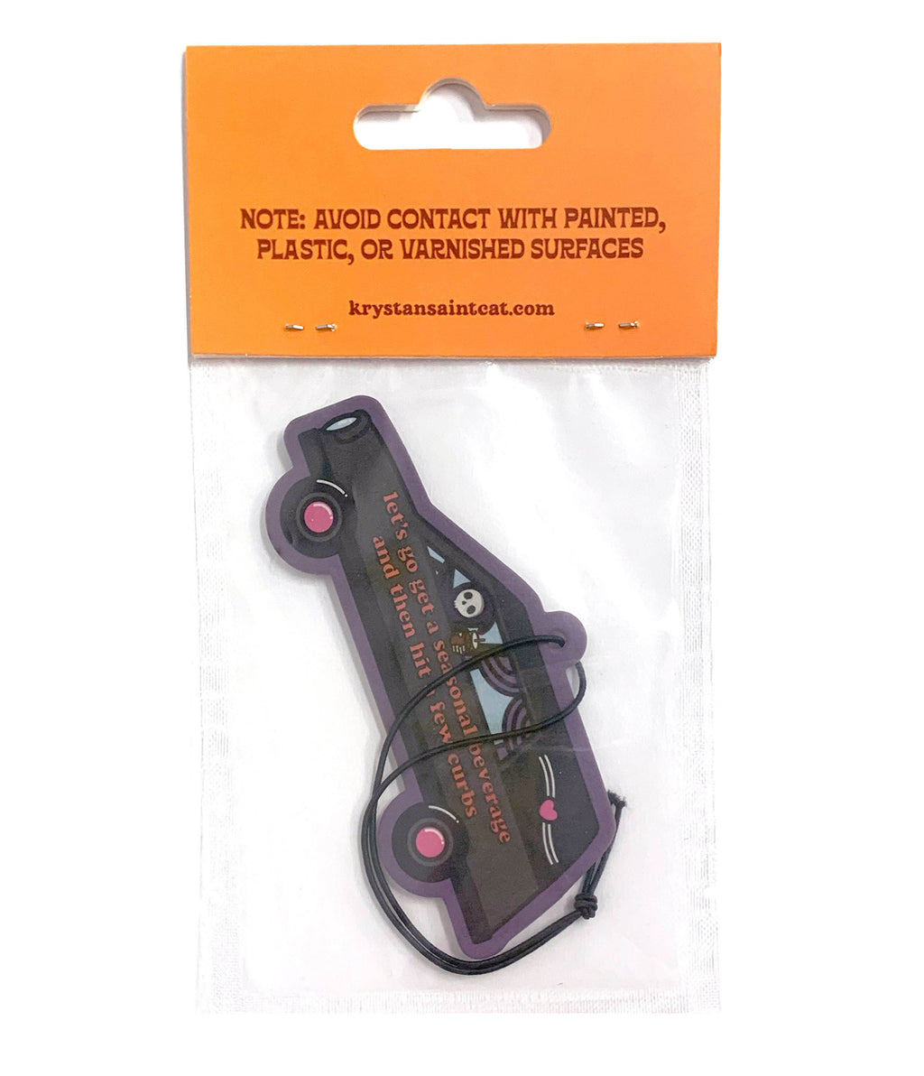 Grim Reaper Pumpkin Spice Air Freshener