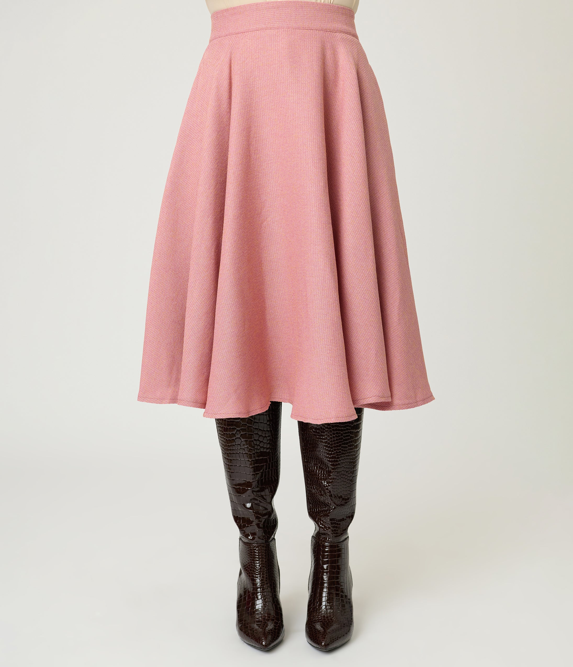 Banned Light Pink Cary Swing Skirt