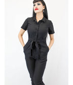 Black Utility Jumpsuit