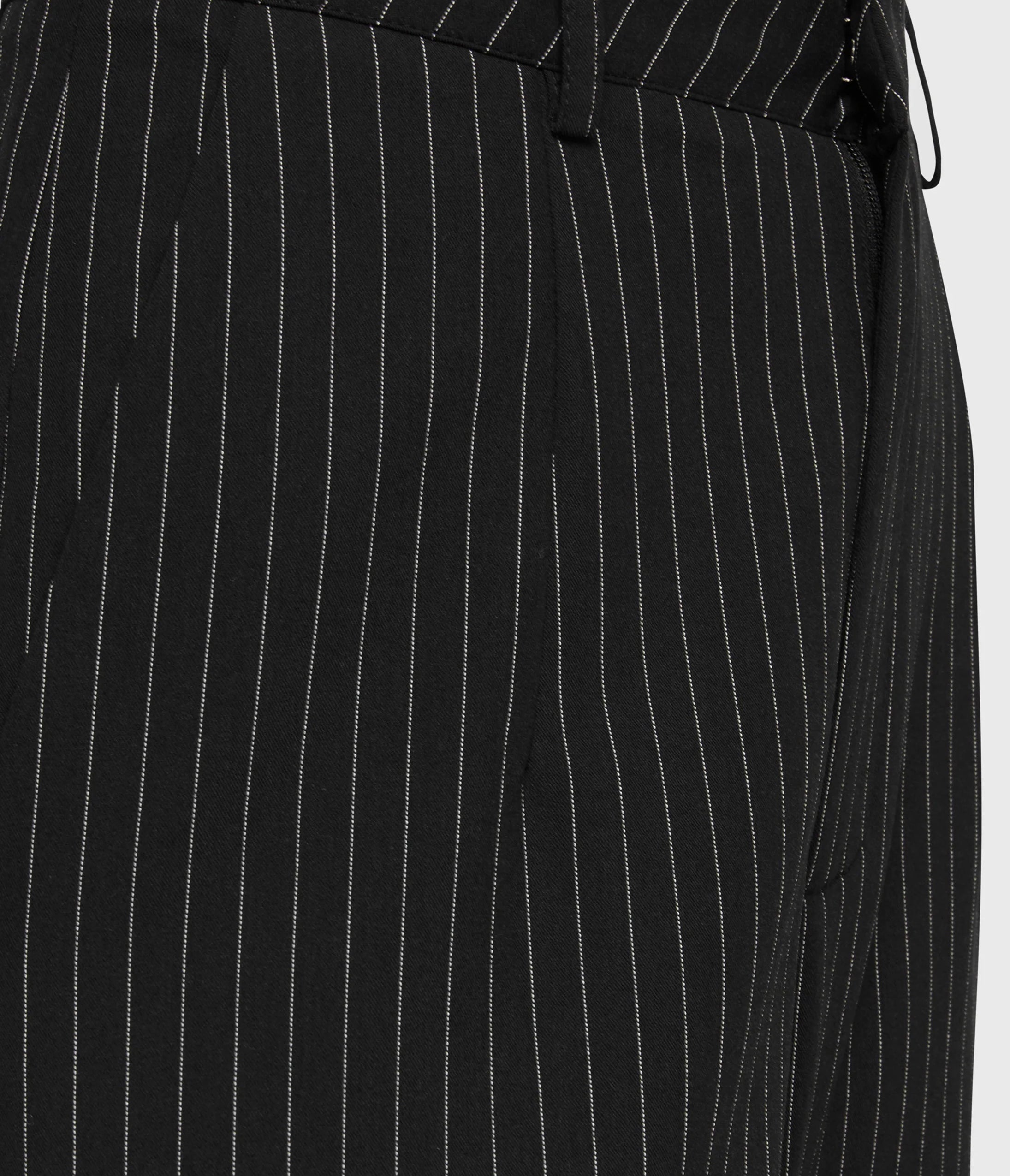 Kill Star Black Pinstripe Oblivienne Trousers