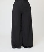 Kill Star Plus Size Black Pinstripe Oblivienne Trousers