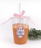 Iced Coffee Glass Ornament
