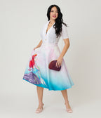 Disney Princess Collection by Unique Vintage Ariel Swing Skirt