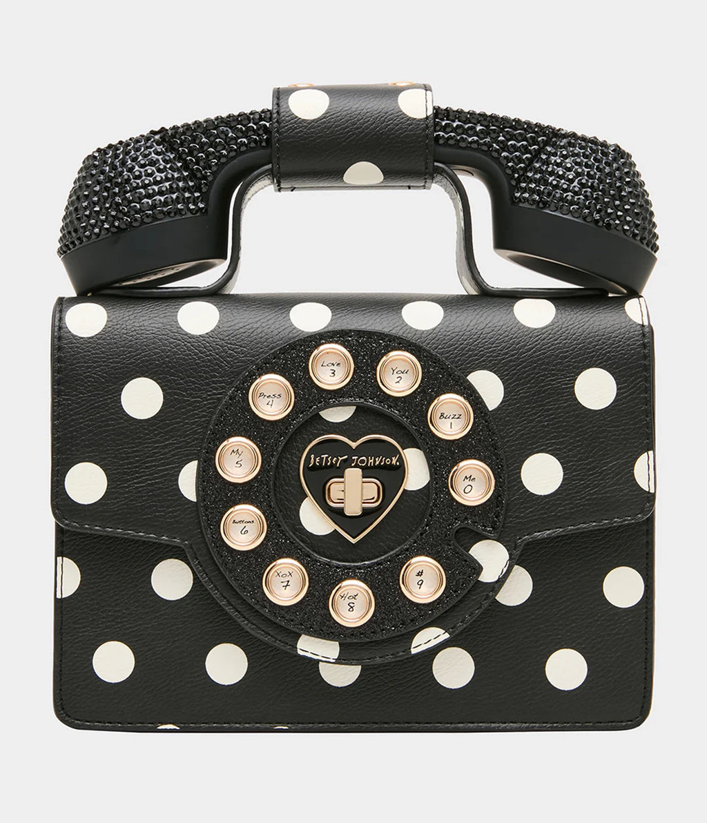 Betsey Johnson Miss Connection Phone Handbag