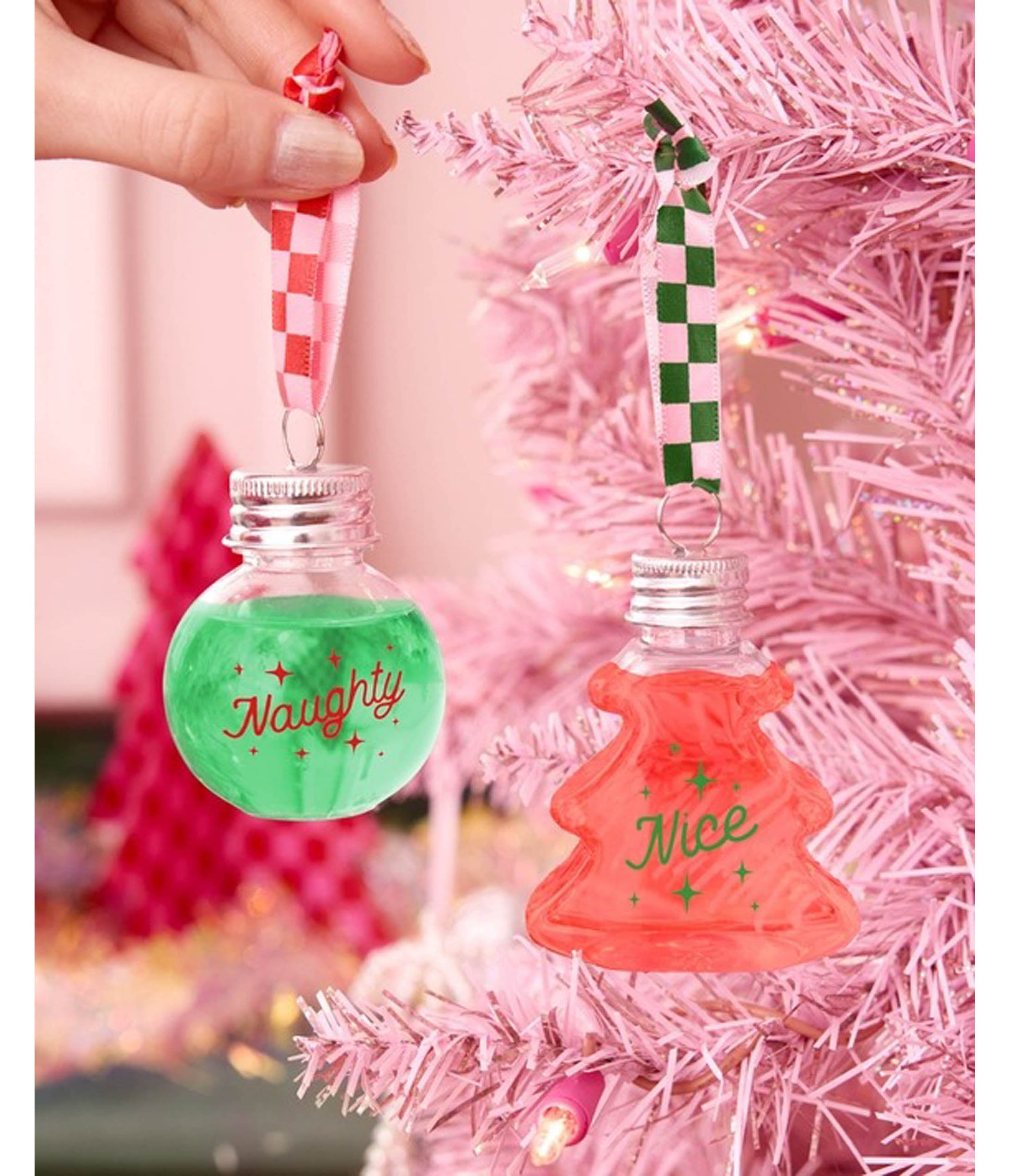 Christmas Spirit Shot Glass Ornaments