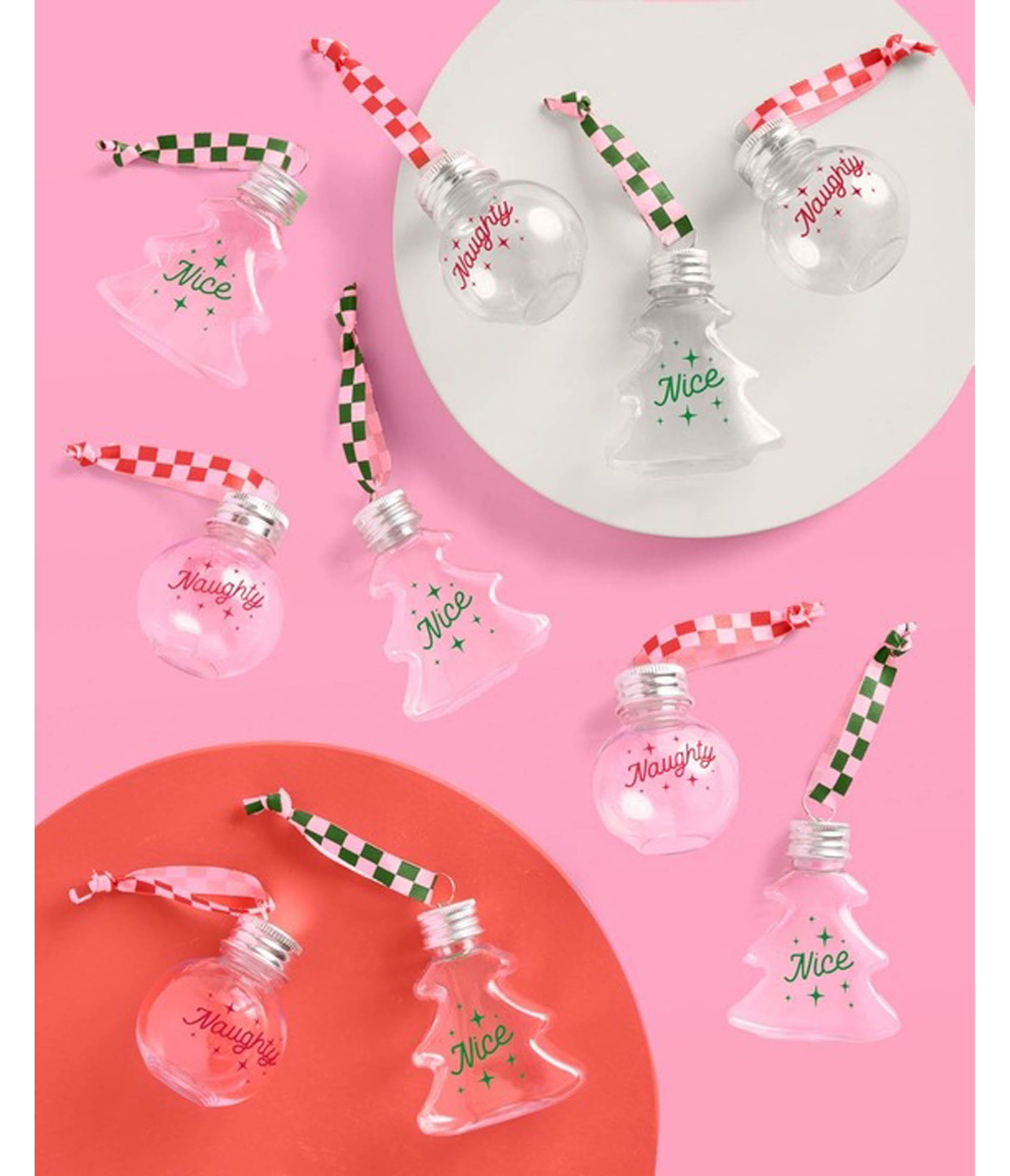 Christmas Spirit Shot Glass Ornaments