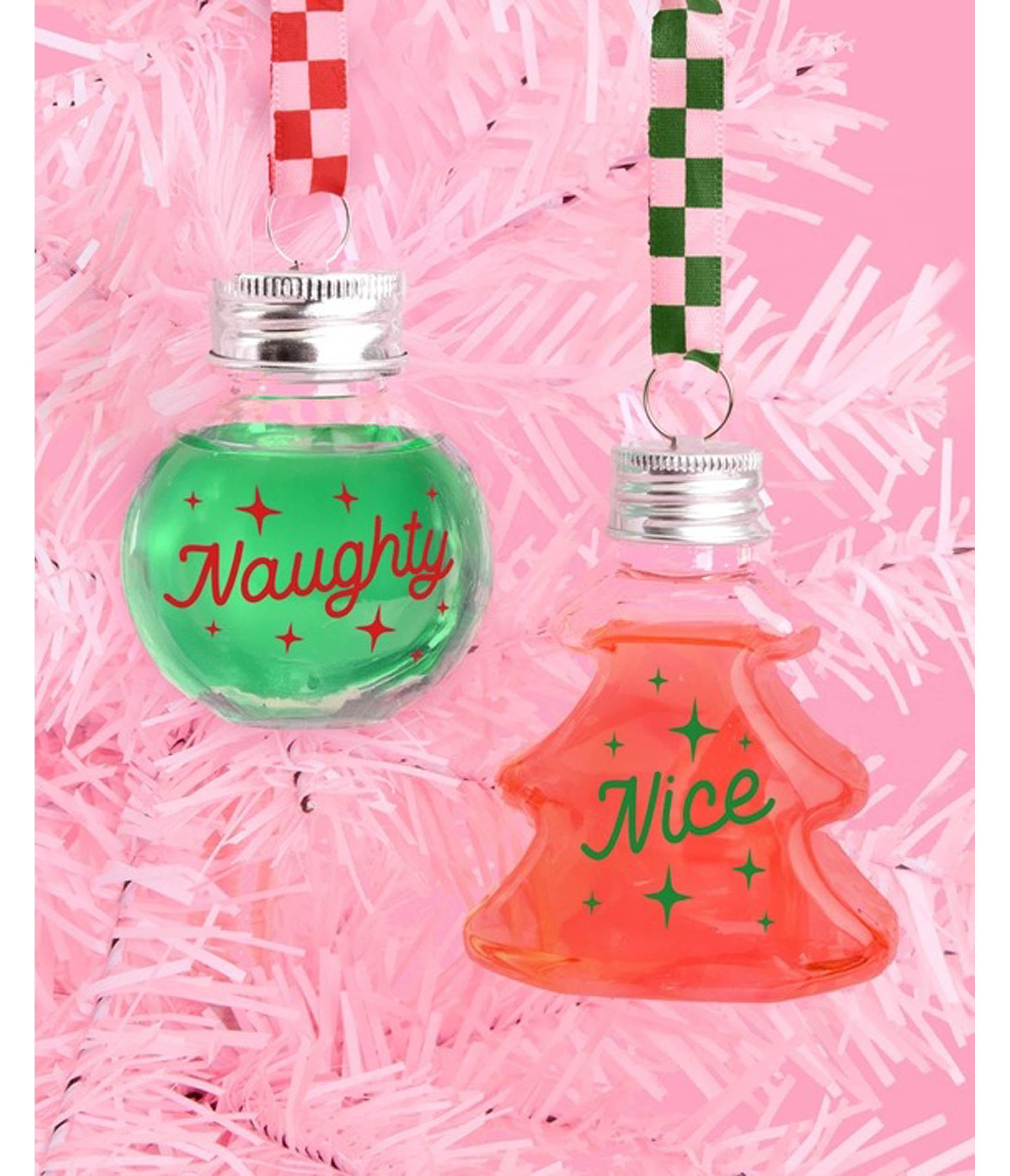 Christmas Spirit Shot Glass Ornaments